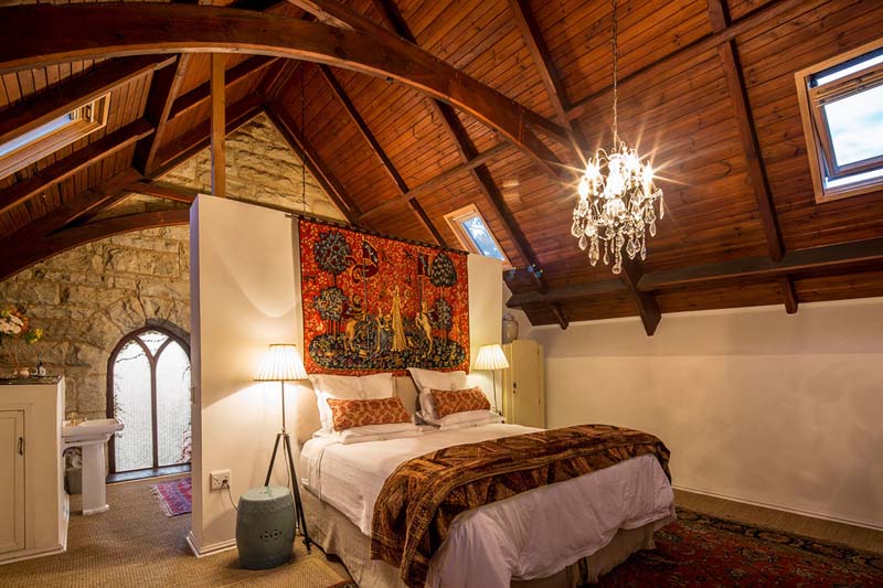 Upstairs room with bath