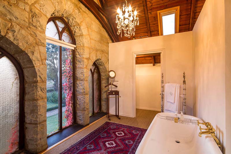 Upstairs room with bath